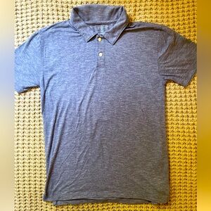 J. Crew Crewcuts Active Short Sleeved Blue Polo Shirt Size XL 12-14. Excellent.